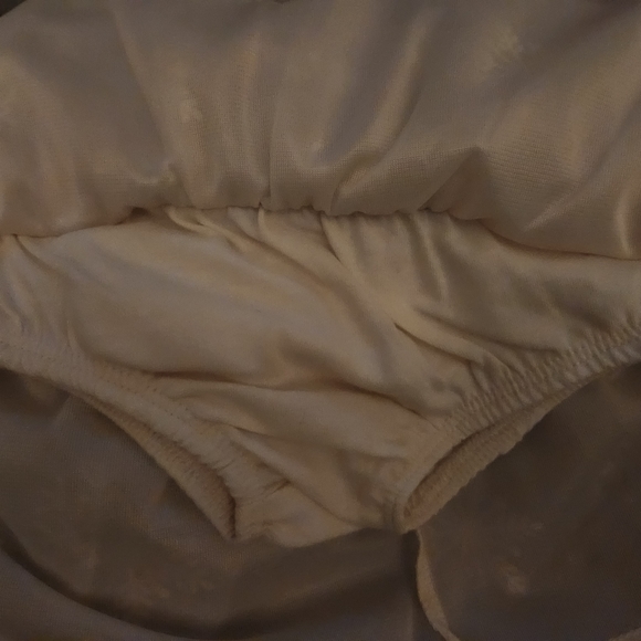 Ivory Gold Snowflake Skirt - Picture 3 of 4